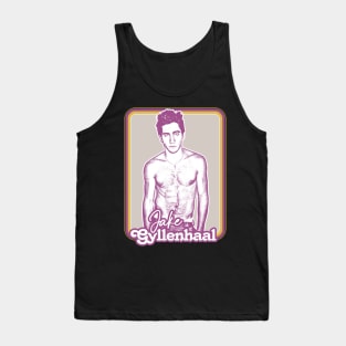 Jake Gyllenhaal // Retro Fan Art Design Tank Top